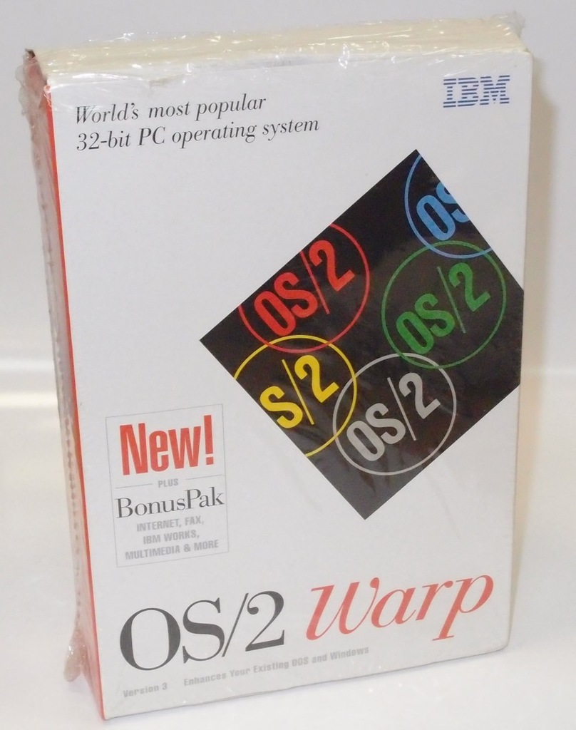 System IBM OS/2 Warp ver. 3 CD