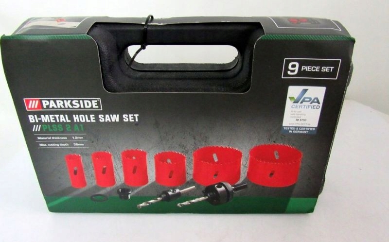 PARKSIDE DO OTWOR W BI METAL HOLE SAW SET 7466116706 oficjalne