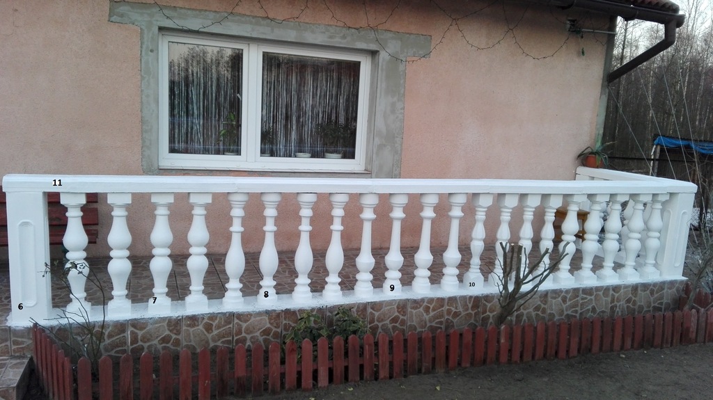 Tralki Betonowe Balustrady Zwieńczenia