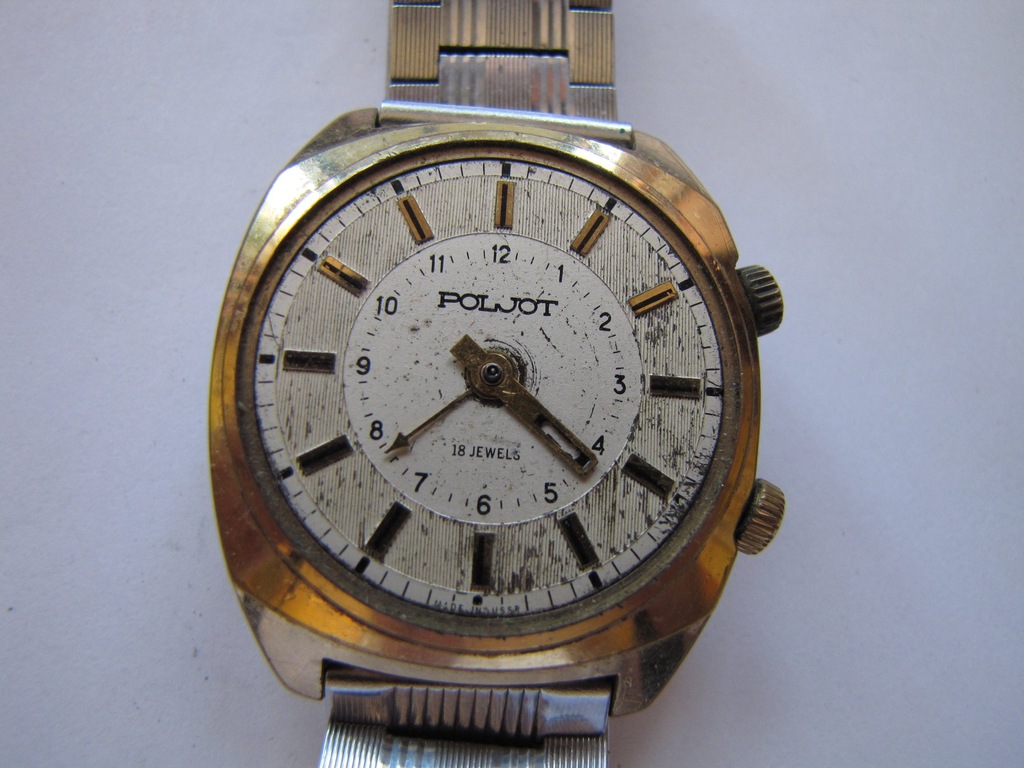 Z ocony POLJOT 18 Jewels MADE IN USSR 7373233167 oficjalne archiwum Allegro