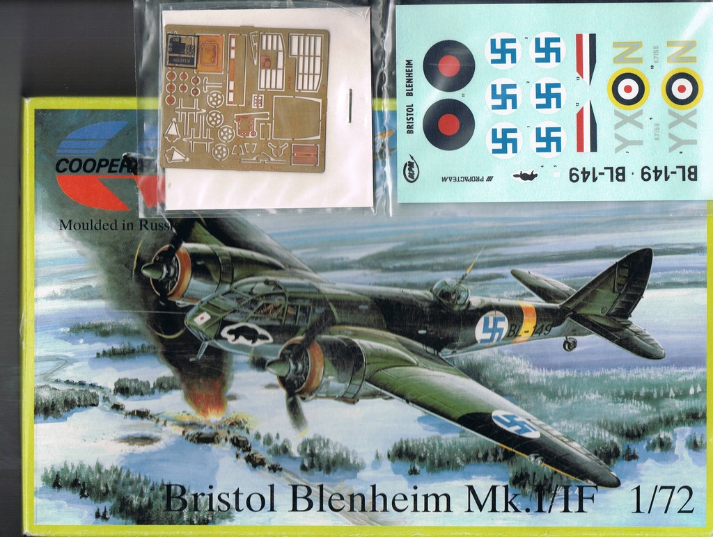 BRISTOL BLEINHEM Mk.I/ I F COOPERATIVA