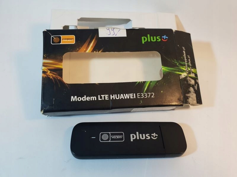 MODEM HUAWEI E3372 PUDEŁKO