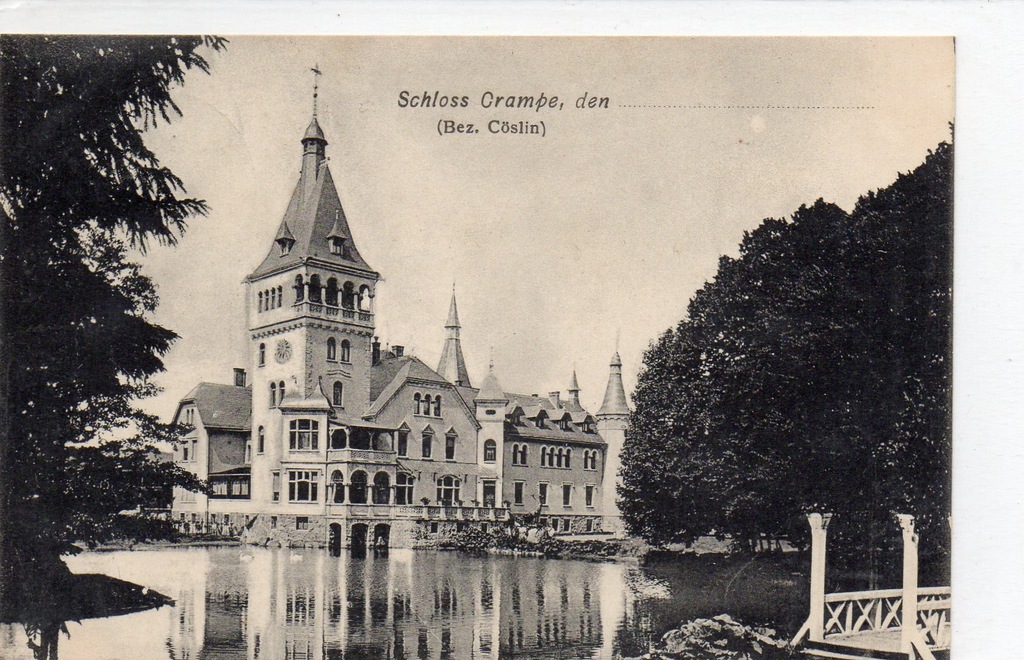 Krępa - Crampe pałac Bobolice