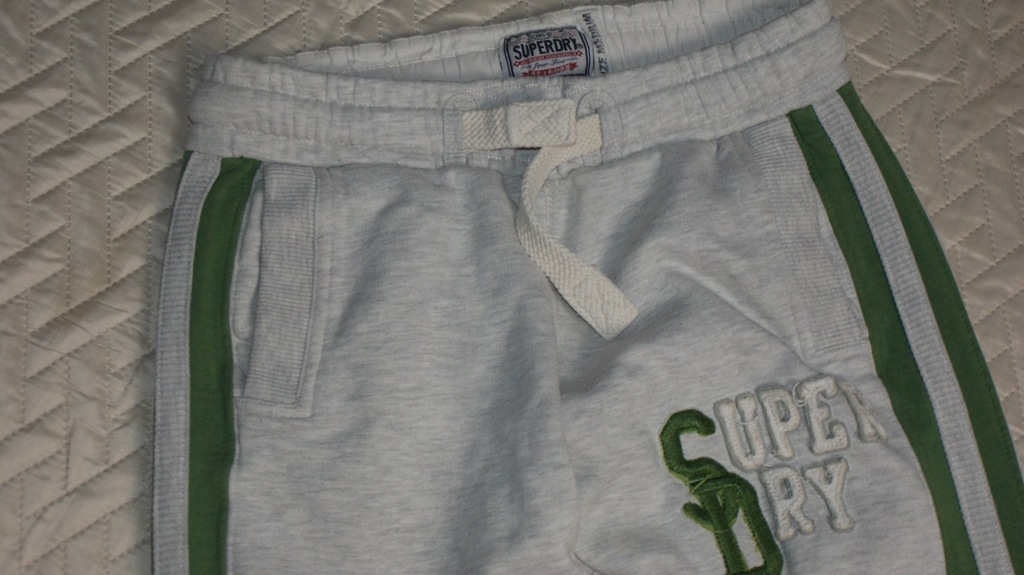 _ SPODNIE DRESOWE  _ SUPERDRY _ ROZMIAR  S _