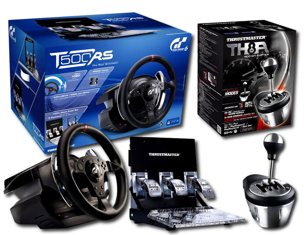 Thrustmaster スラストマスター T500RS + TH8A シフター Amazon.co.jp: 【国内正規品】Thrustmaster スラストマスター
