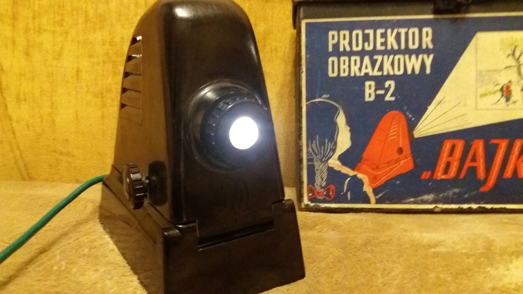 PROJEKTOR-RZUTNIK DO BAJEK NA KLISZACH BAJKA