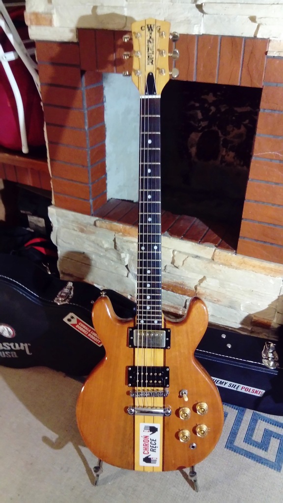 Gitara elektr. C.G.Winner Japan futerał Gibson