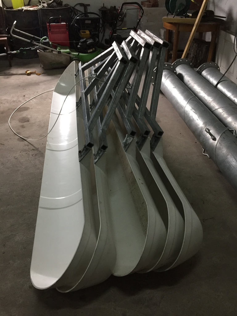 Łopaty pionowe do turbiny wiatrowej 5kw