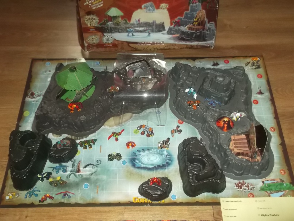 GORMITI WYSPA GORM OD GIOCHI PREZIOSI + 22 FIGURKI