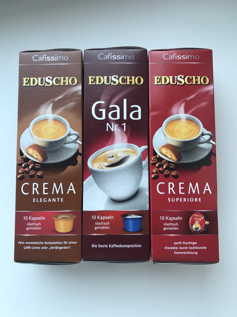 KAPSUŁKI EDUSCHO do TCHIBO CAFISSIMO 30 szt niemie