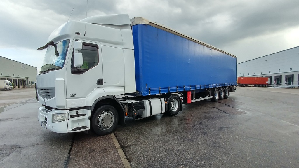 Renault Premium 450 DXI z naczepą FRUEHAUF (zestaw