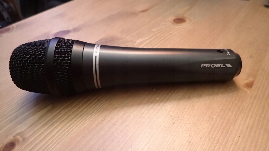 Mikrofon Dynamiczny Proel DM228 + Pokrowiec
