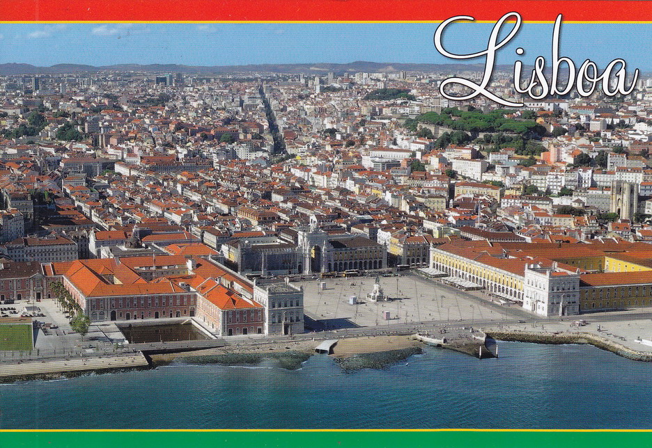 PORTUGALIA - LIZBONA - Z LOTU PTAKA - UNESCO