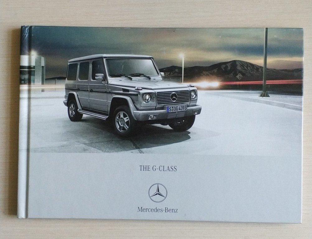 Mercedes g klasa książka broszura prospekt