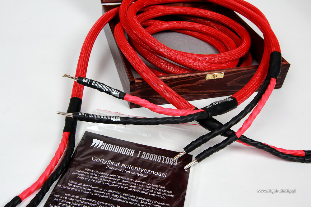 Audiomica Celes Excellence Bi-Wire - Okazja !