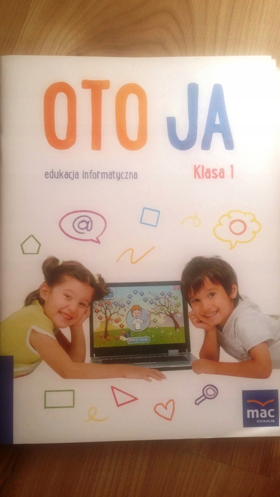 Płyta Do Edukacji Informatycznej Oto Ja OTO JA. EDUKACJA INFORMATYCZNA KLASA 1. MAC - 7522101803 - oficjalne