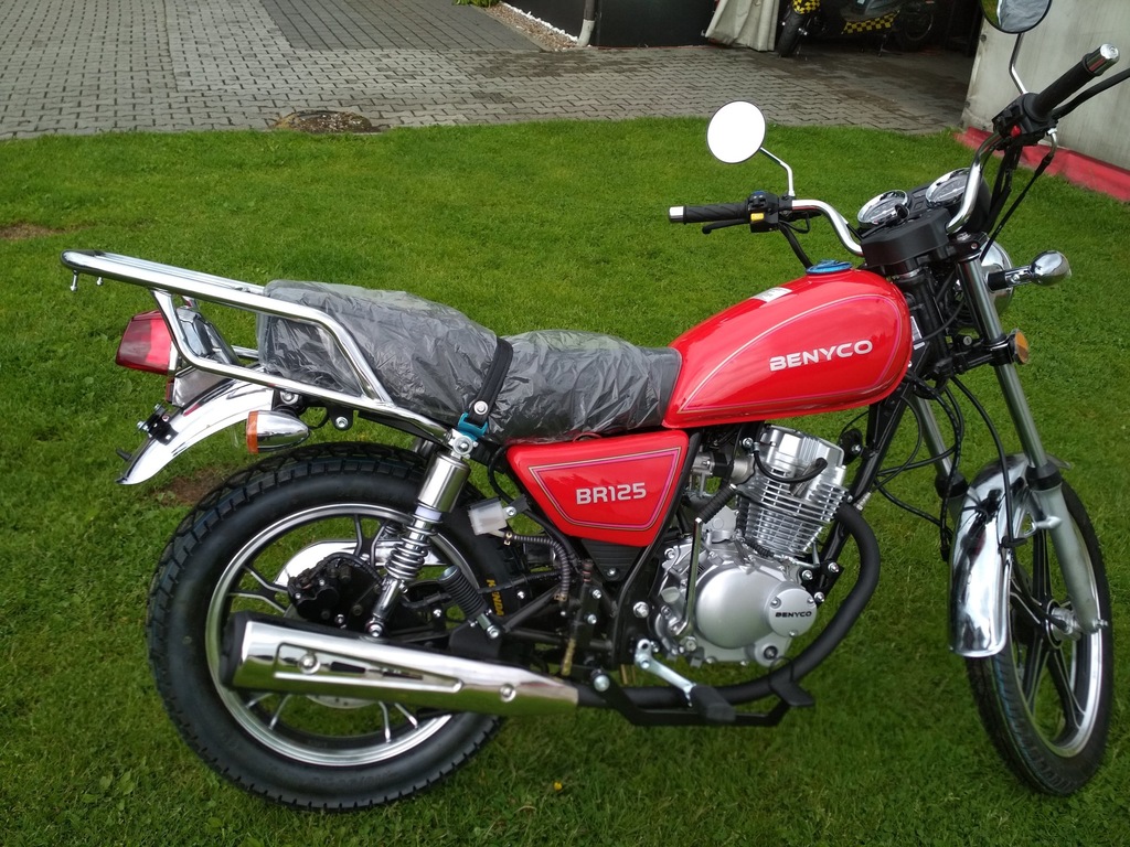 MOTOCYKL BENYCO BR 125, 2018, EURO 4, DOLKO-ŁÓDŹ
