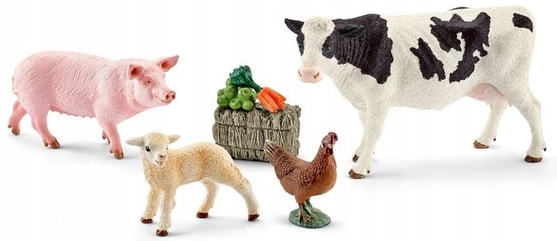 SCHLEICH 41424 Figurki Zwierząt W GOSPODARSTWIE