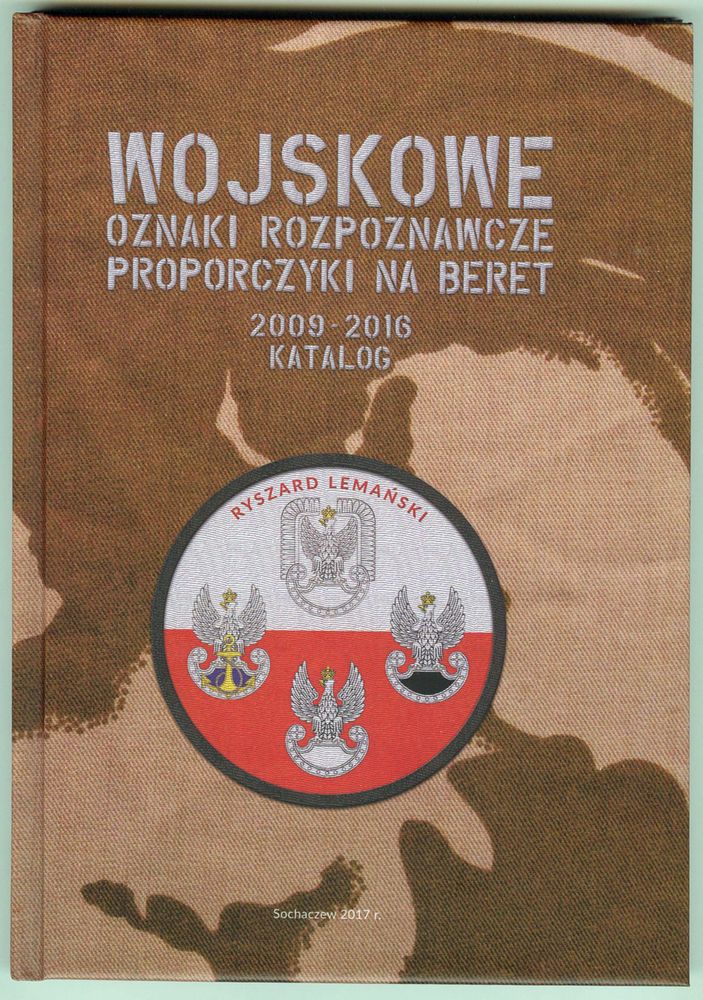 Wojskowe oznaki rozpoznawcze - naszywki - katalog