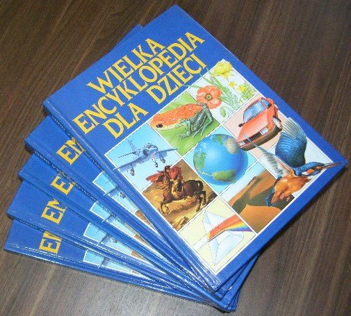 WIELKA ENCYKLOPEDIA DLA DZIECI KOMPLET