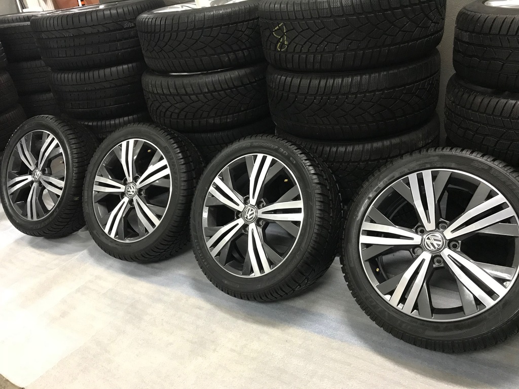 KOŁA ZIMOWE VW CADDY 2K5 205/50/17'' NOWY MODEL