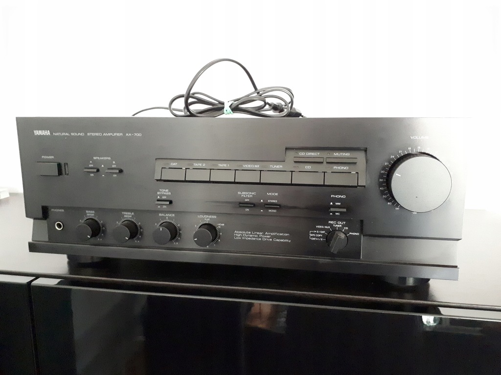 Yamaha Ax 700 Wzmacniacz Stereo Stereo Amplifier 7682859536 Oficjalne Archiwum Allegro