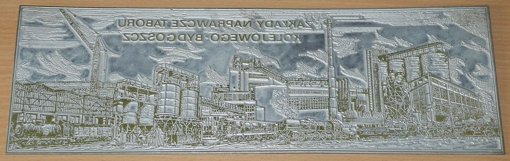 ZNTK BYDGOSZCZ - MATRYCA DRUKARSKA Z WIDOKIEM
