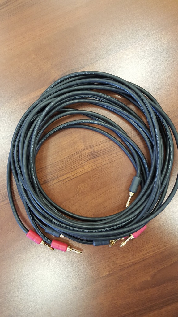 Kabel głośnikowy  Audio-Note LEXUS LX 80 + zworki