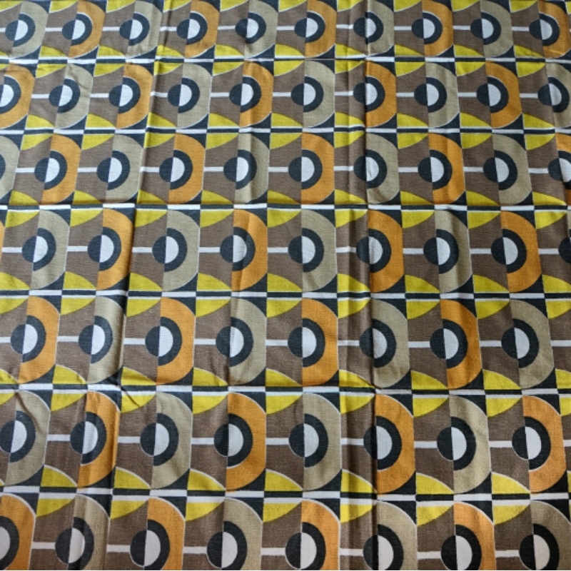 OP-ART ZESTAW TRZECH TKANIN LATA 60-TE ZASŁONY I O