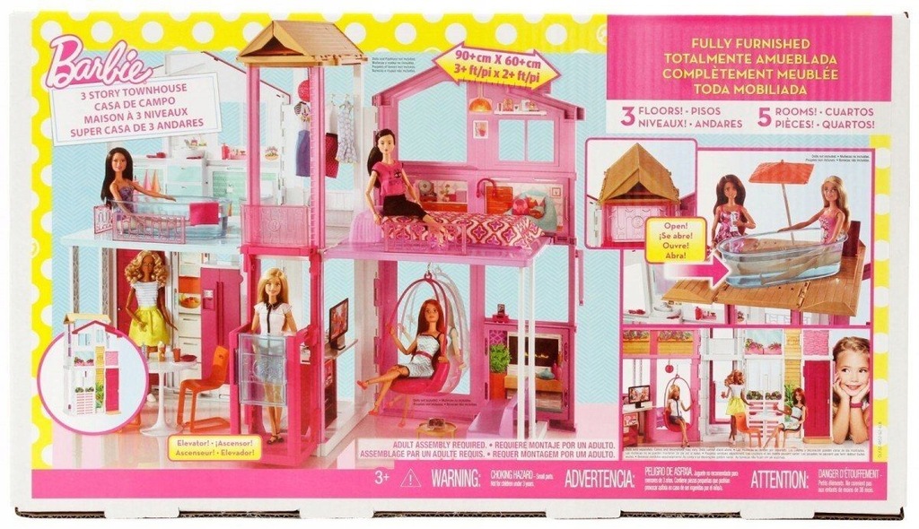 Domek dla lalek Barbie