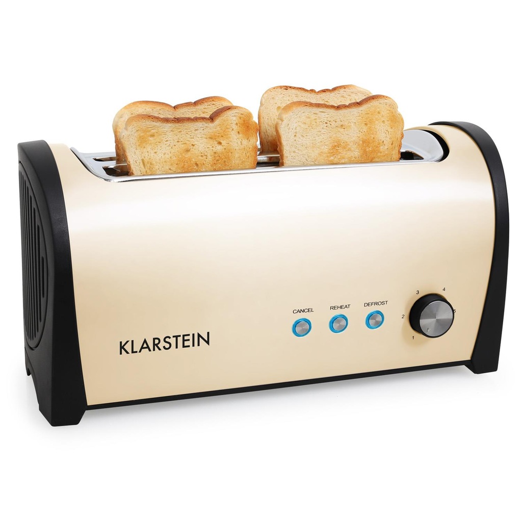 Klarstein Cambridge Toster Podwójny 1400W D20-6