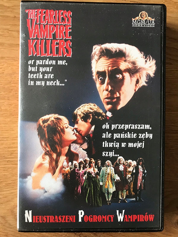NIEUSTRASZENI POGROMCY WAMPIRÓW VHS