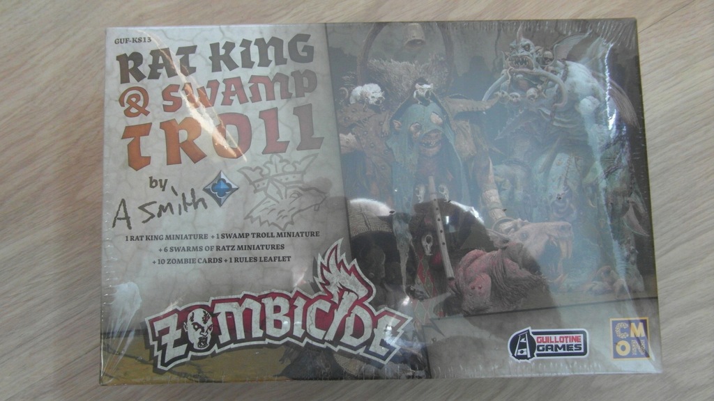 Zombicide Black Plague Rat King & Swamp Troll