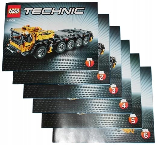 LEGO Technic Instrukcja 42009 Mobile Crane Mk II