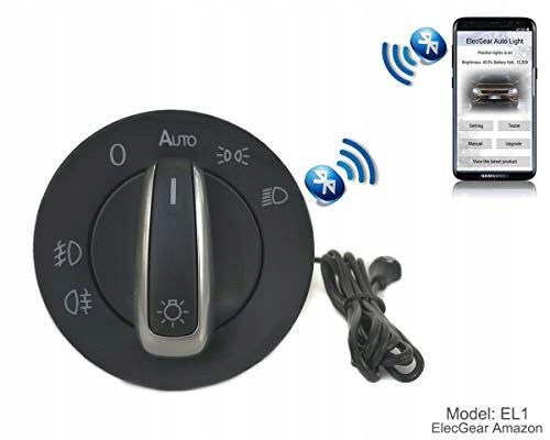 MM88 Czujnik świateł samochodowych EL1 Bluetooth