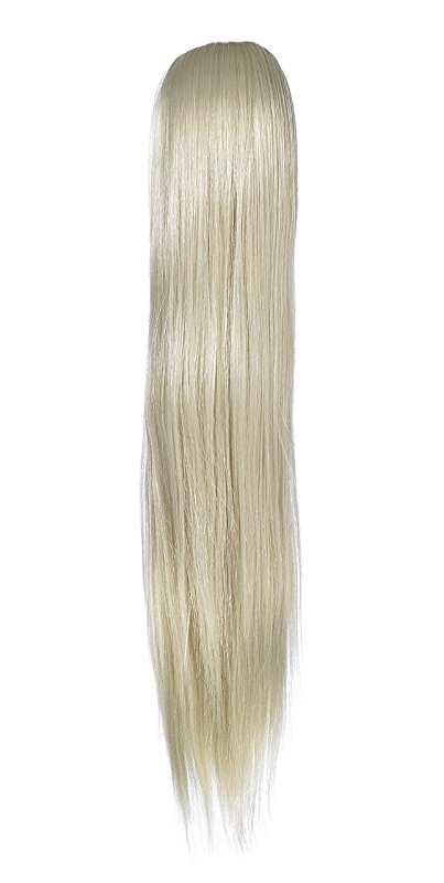 WŁOSY DOCZEPIANE KUCYK KITKA NATURALNE GĘSTE 45cm