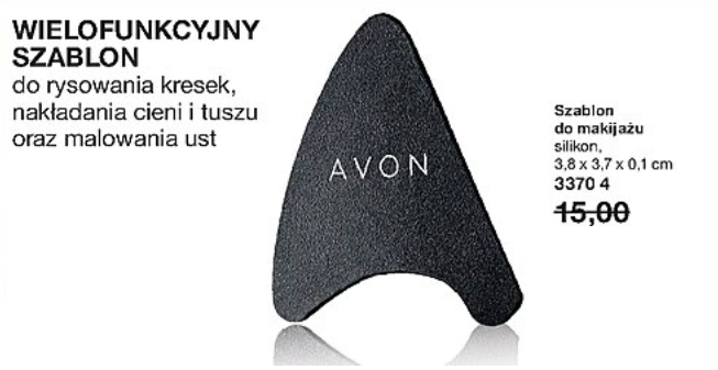 Wielofunkcyjny Szablon do Makijażu Avon 