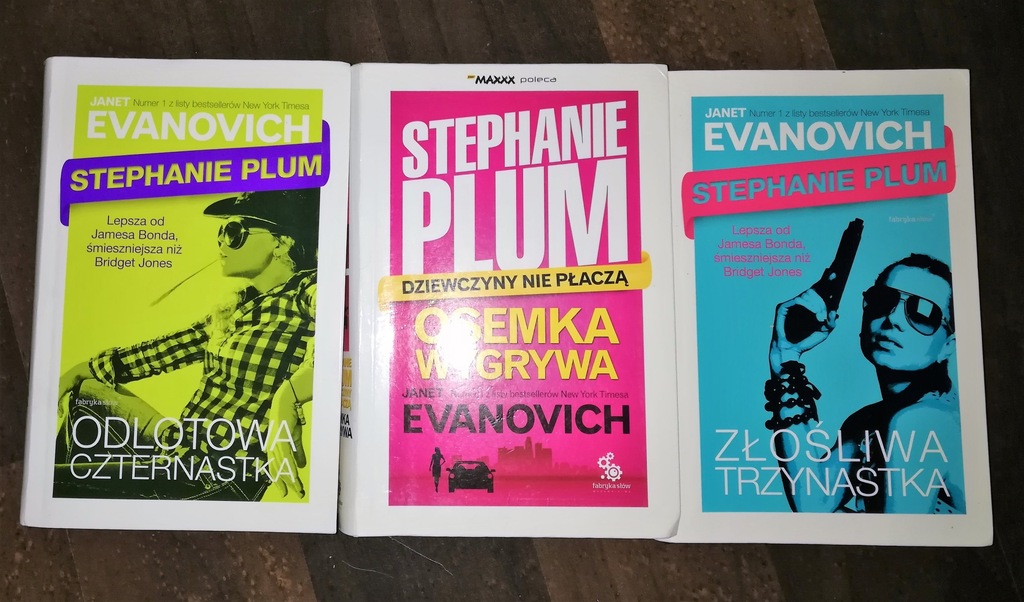 Janet Evanovich Stephanie Plum 3 Tomy