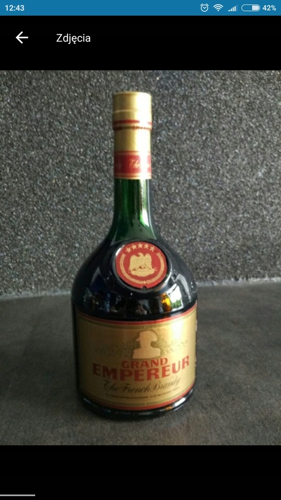 Grand Empereur brandy wieloletnie