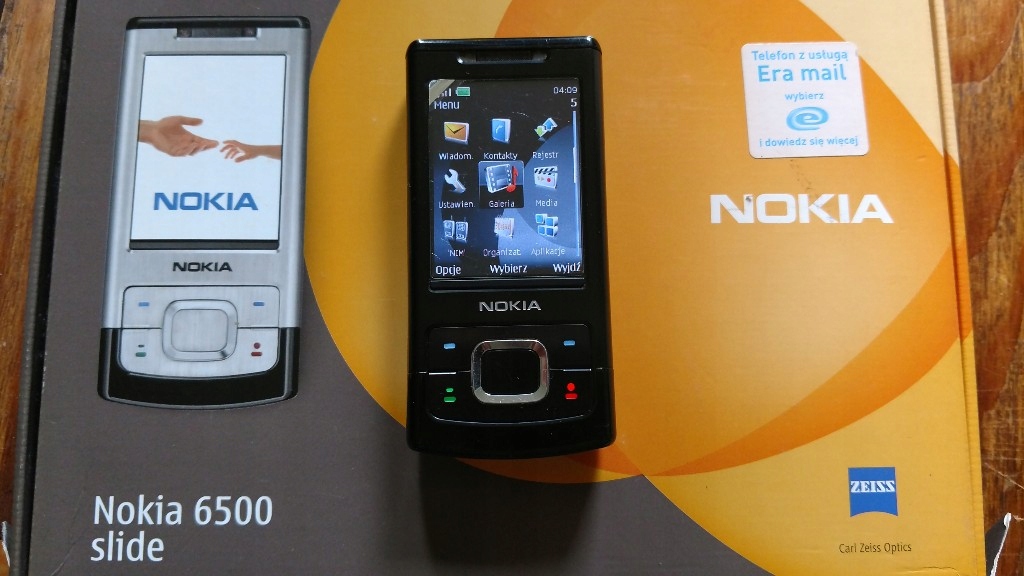 JAK NOWA NOKIA 6500 SLIDE KOMPLET