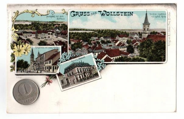 Wolsztyn litografia