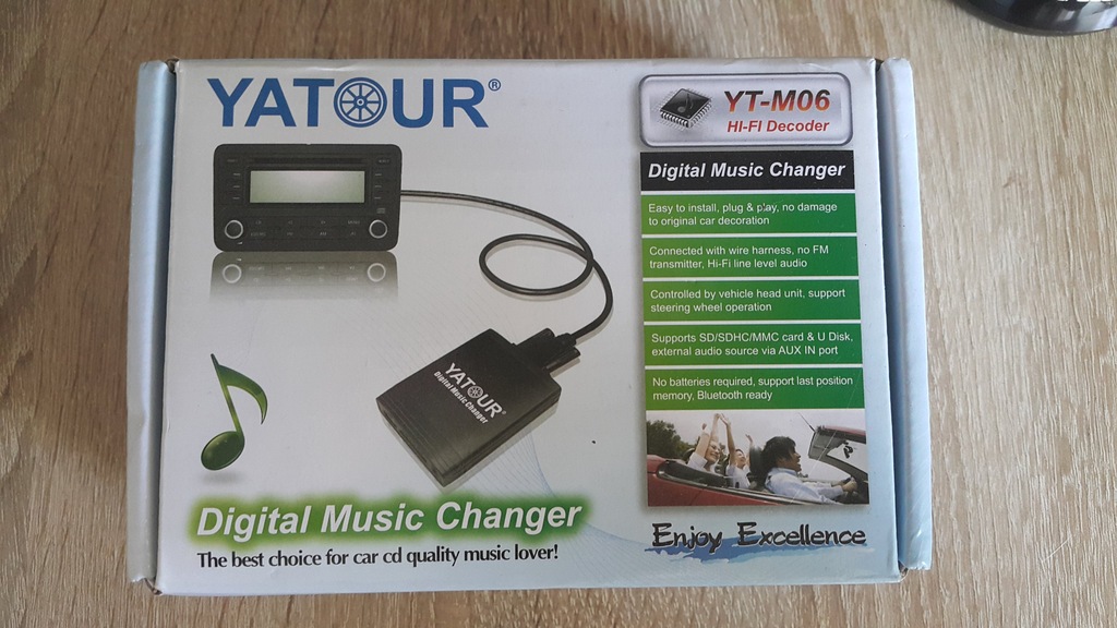 Zmieniarka cyfrowa Yatour DSP BMW e39