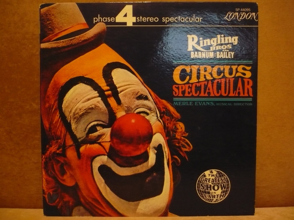 MERLE EVANS - CIRCUS SPECTACULAR muzyka cyrkowa !