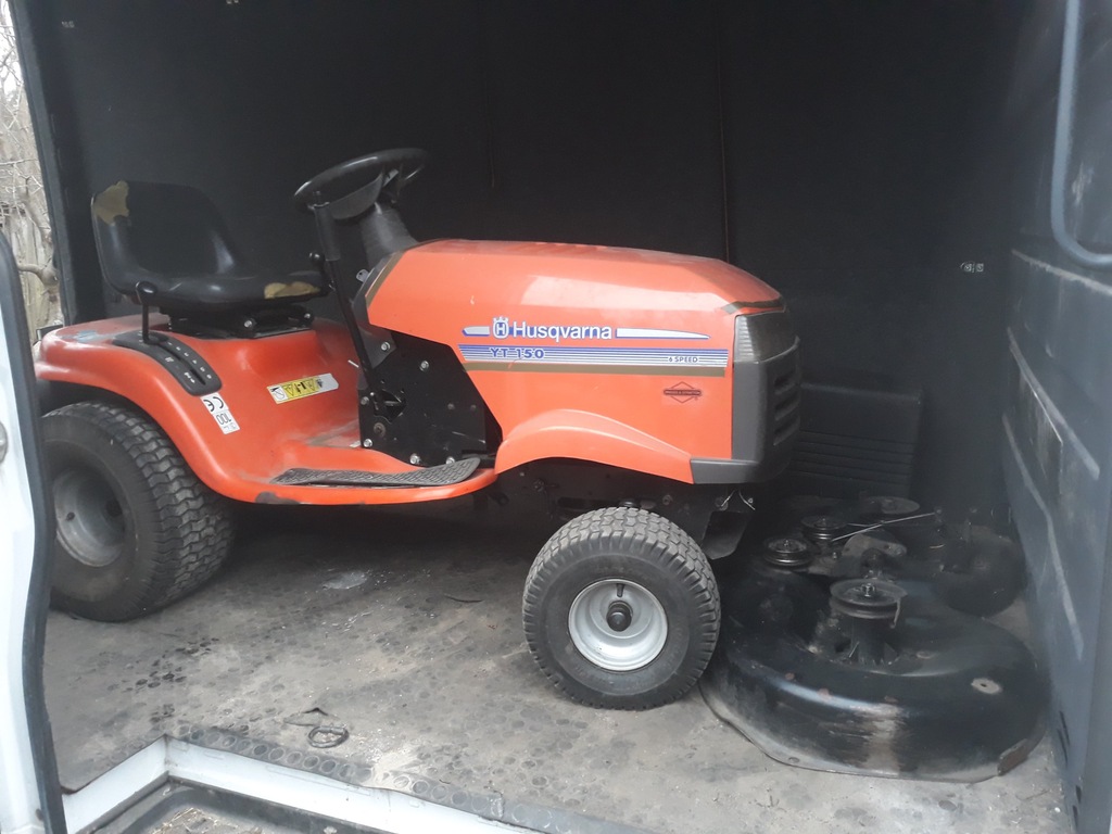 kosiarka traktorek YT150 Husqvarna B&S 15,5KM