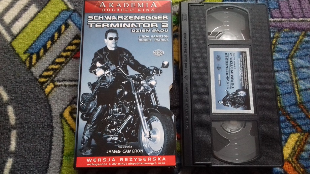 TERMINATOR 2 - VHS - RARYTAS