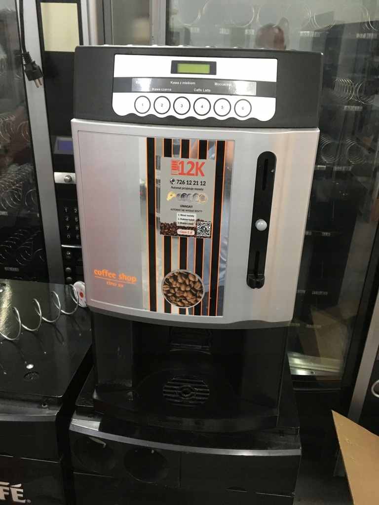 AUTOMAT RHEAVENDORS XX OC VENDING SERWIS 50 SZTUK
