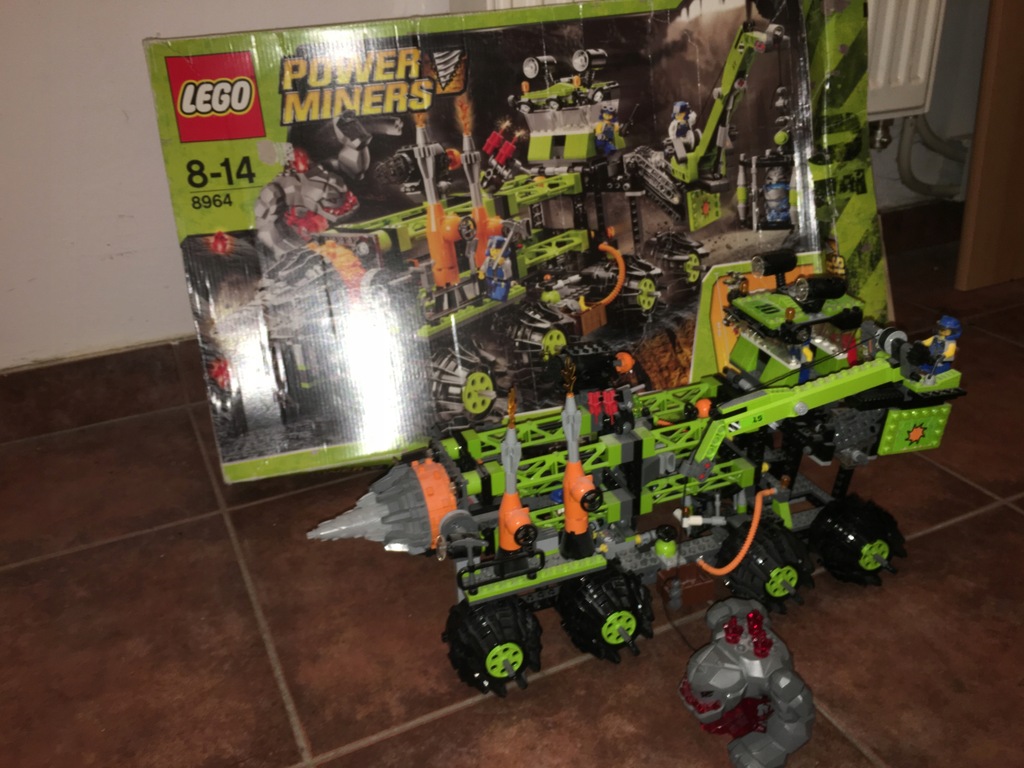 LEGO POWER MINERS 8964 MASZYNA WIERTNICZA