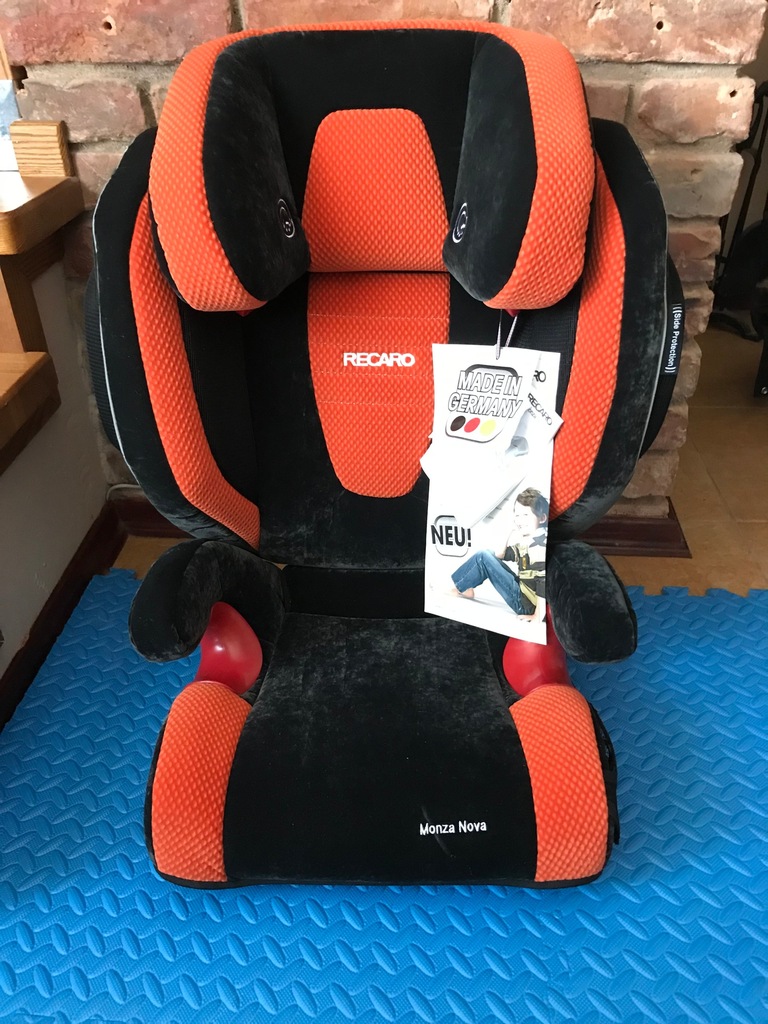 Fotelik Recaro Monza Nova Orange 15-36kg Nowy