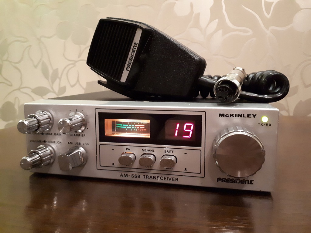 CB radio PRESIDENT McKINLEY AM SSB LSB perełka 7654394639