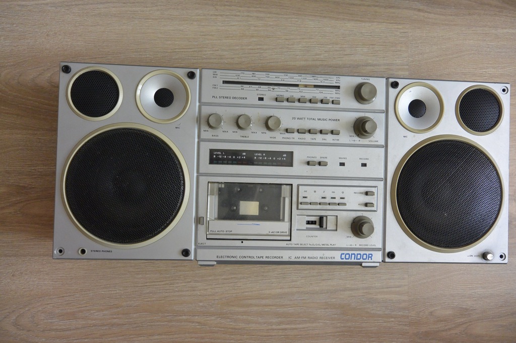 Radiomagnetofon CONDOR RM 820 S, Unitra Lubartów